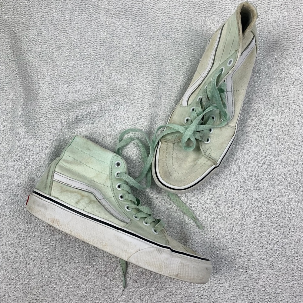 Women’s Teal Vans size 7.5 /Men’s 6